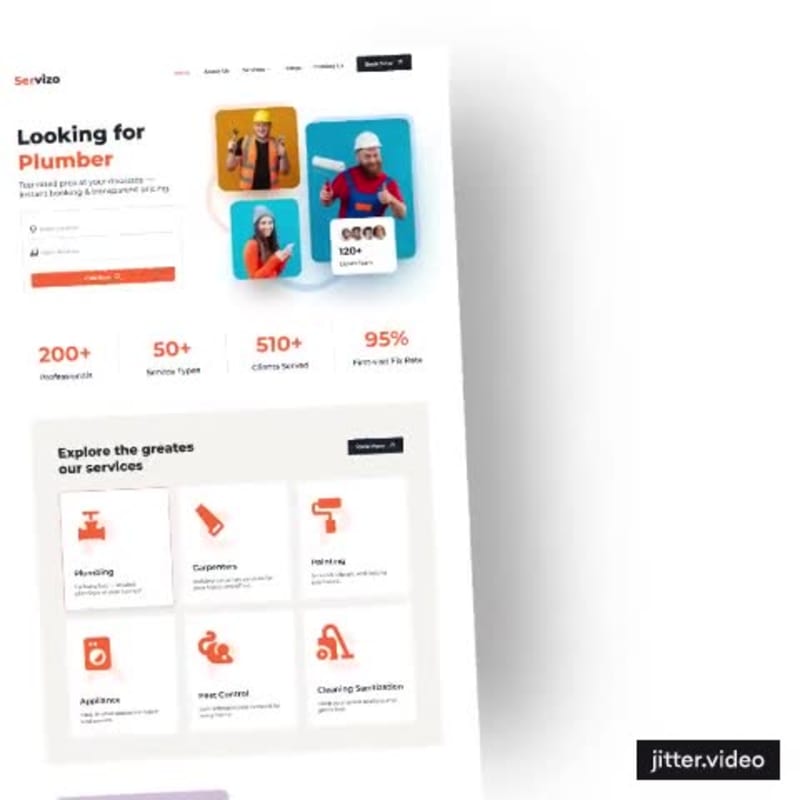 Cover image for Servizo – On-Demand Service Marketplace