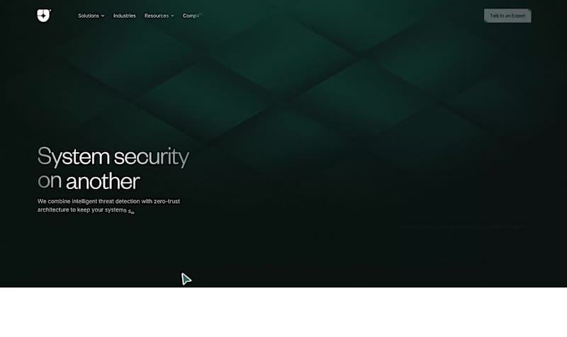 Cover image for System Security Website Design