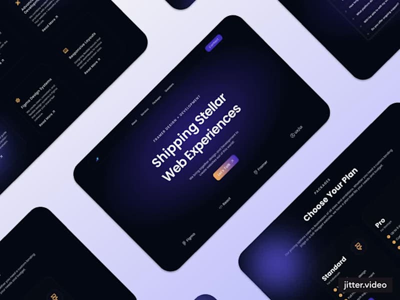 Cover image for Designing a Framer Website for a Growing Web Studio