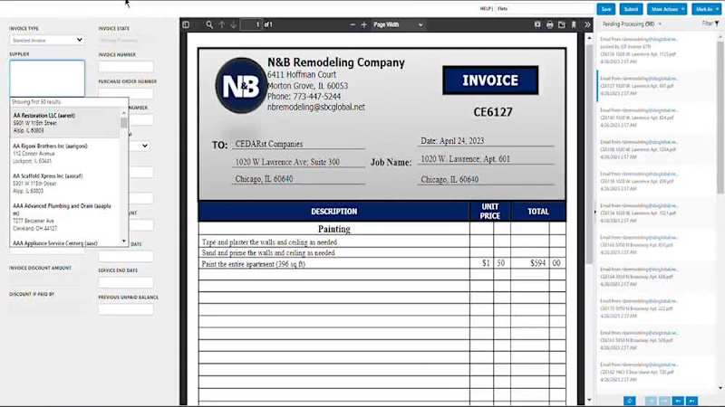 Cover image for Data entry/extraction using OCR tool