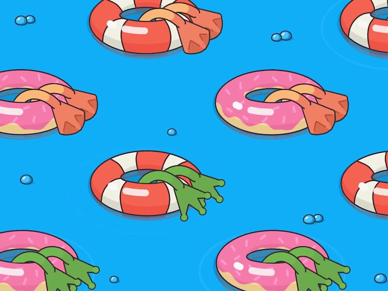 Cover image for IN THE LOOOOP | Illustration, Lottie animation, mascot design
