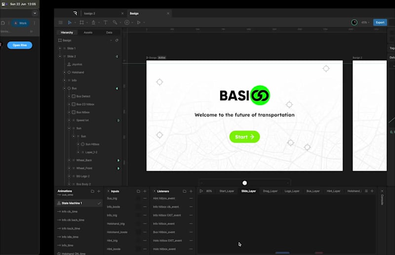 Cover image for Interactive Web Section for BasiGO