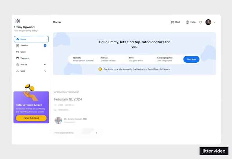 Cover image for Secured an Angel Investor After Redesigning Mediq