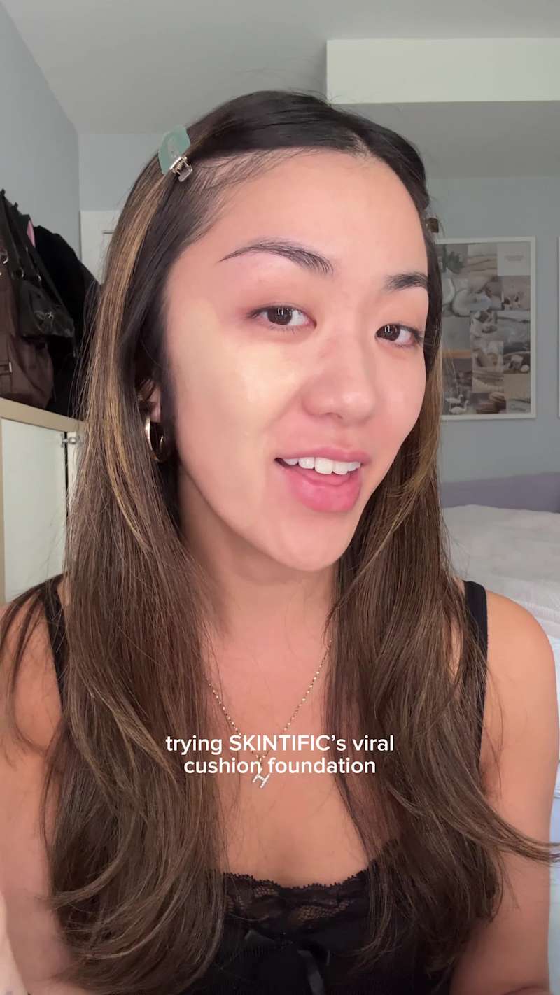 Cover image for Trying SKINTIFIC's Viral Cushion Foundation
