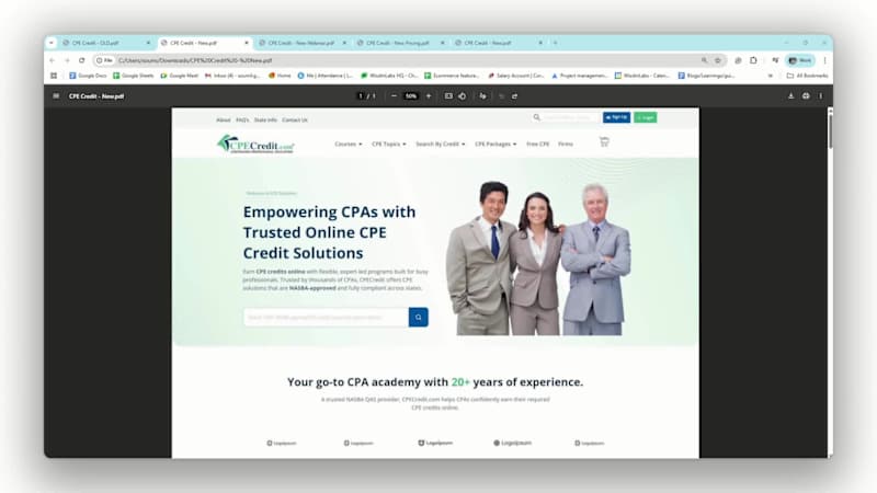 Cover image for Finance E-learning Website Redesign and Conversion Optimization