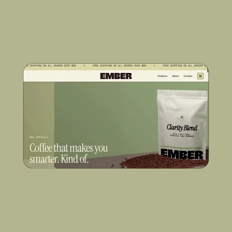Cover image for Adaptogenic Coffee Website Design & Development