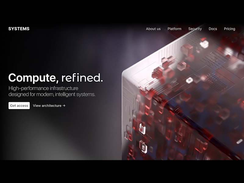 Cover image for Systems Hero Section Animation