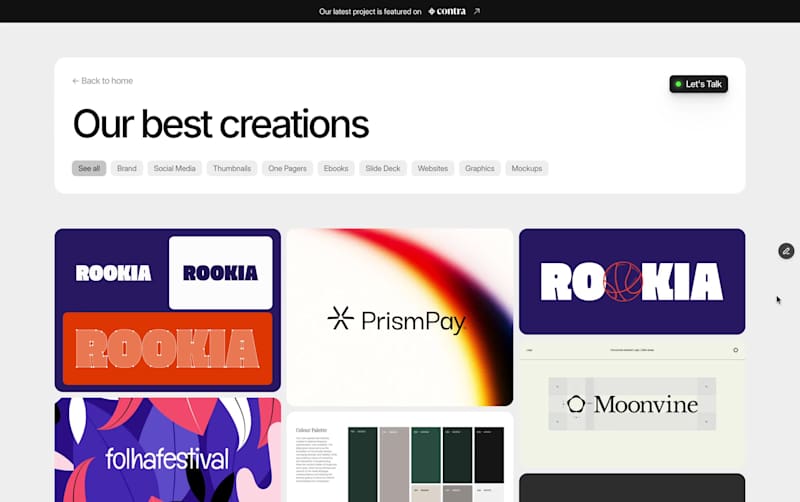 Cover image for We're a design agency from Brazil (talented, but super affor...