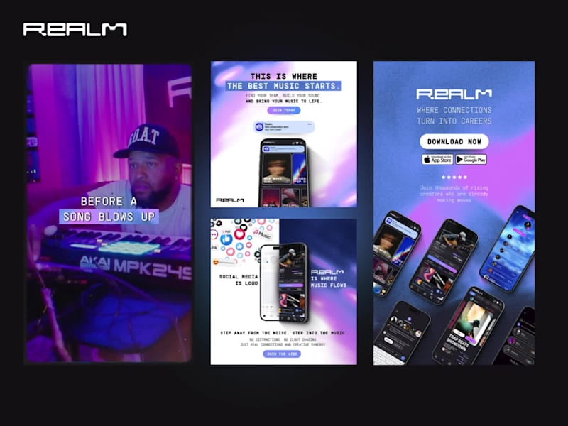 Cover image for Scaling REALM's App User Growth with Meta Ads