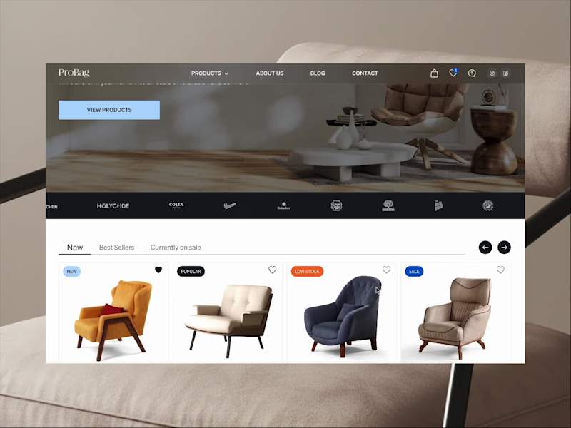 Cover image for ProBag E-commerce Website Redesign