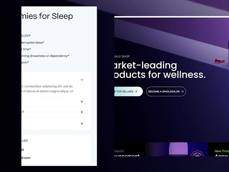 Cover image for Slumber CBN - Wholesale Shop Design
