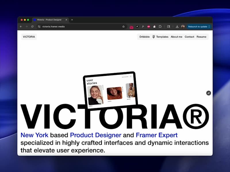 Cover image for Personal Portfolio Design and Development