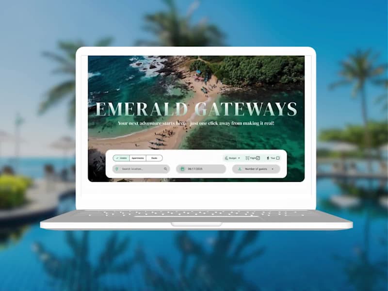 Cover image for Concept Project for Travel Agency
