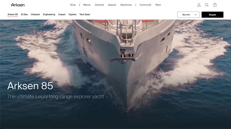Cover image for Arksen 85 Experience Page