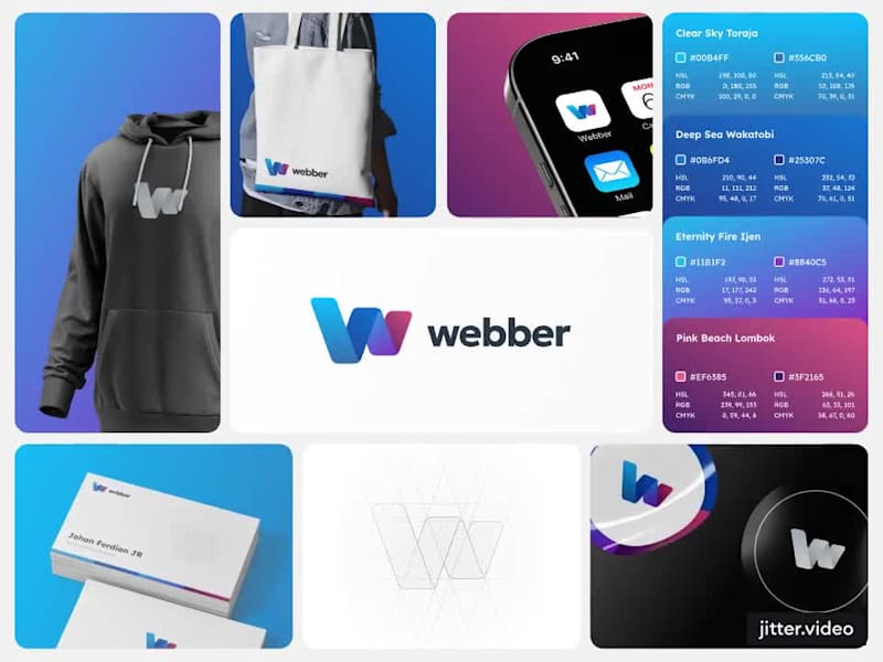 Cover image for Webber by Jejak Creativate • Branding Design 🏷️