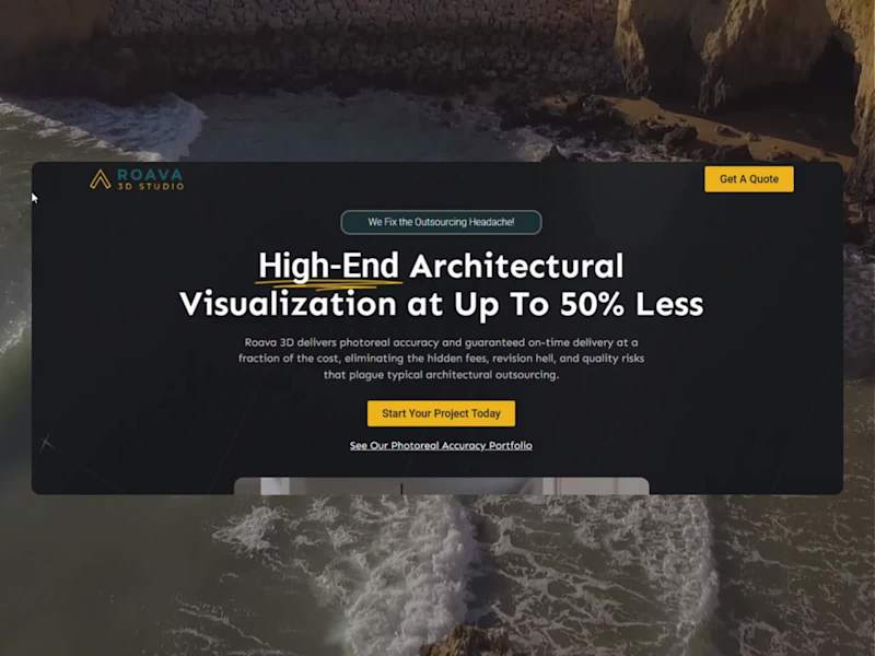 Cover image for Figma-to-WordPress Conversion for Roava3D