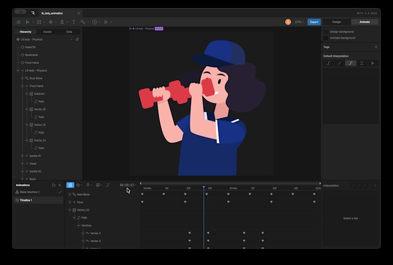 Cover image for Character Animation Made with Rive using Bones and Rigs