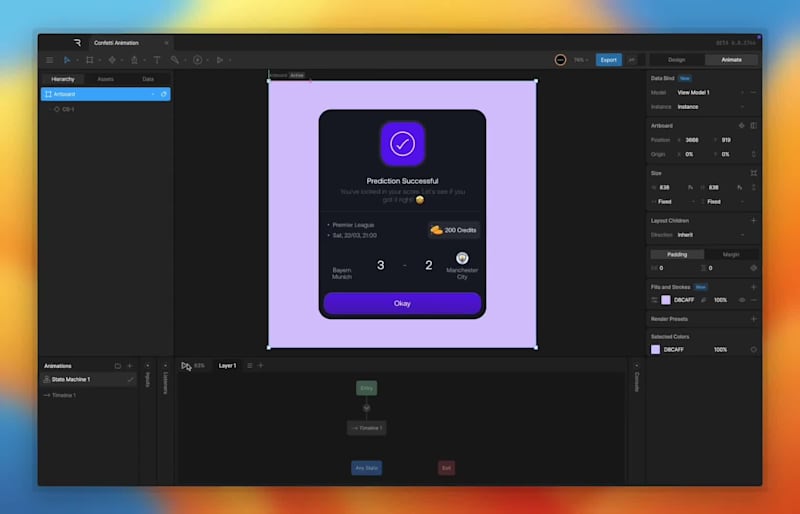 Cover image for Confetti Celebration Animation for Digital Products