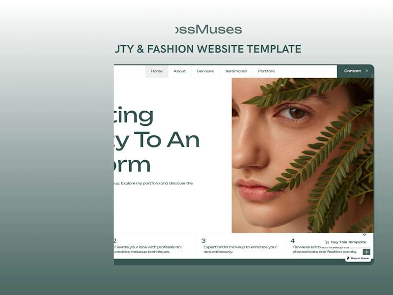 Cover image for 3 Beauty & Fashion Framer