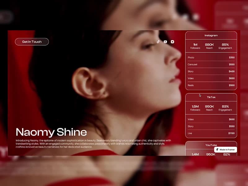 Cover image for Rayt - Rate Card Framer Template