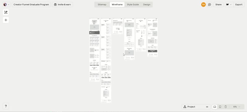 Cover image for New project. From Relume to Webflow. (Not final)