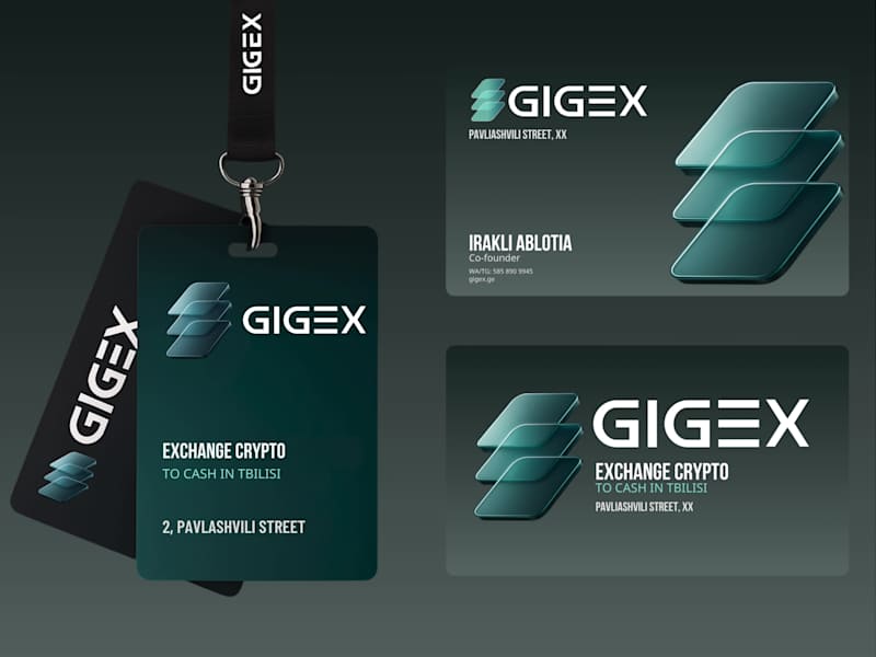 Cover image for Visual identity development for a crypto agency in Georgia