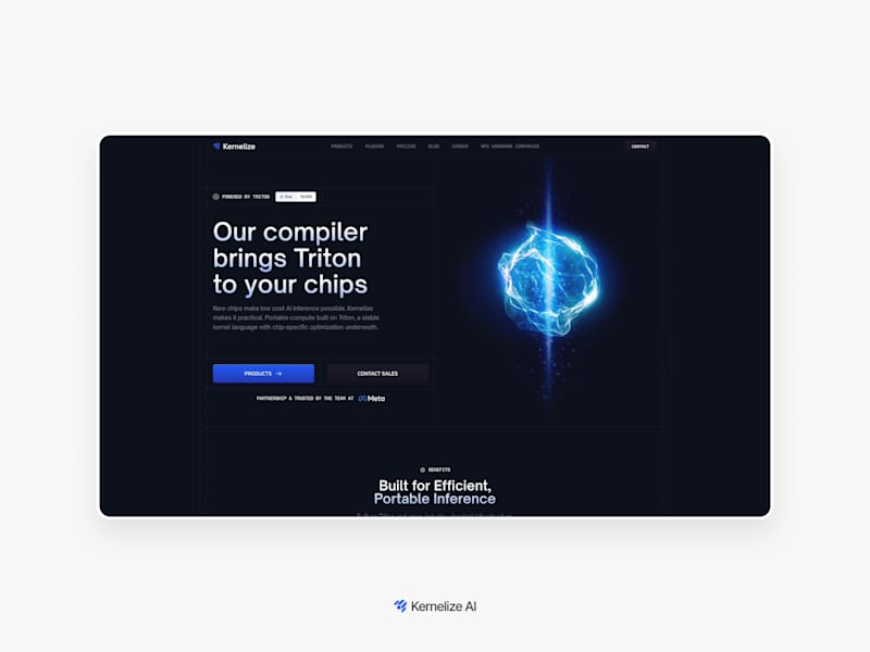 Cover image for Kernelize AI (Framer)