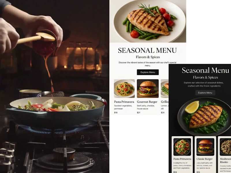Cover image for Restaurant Website