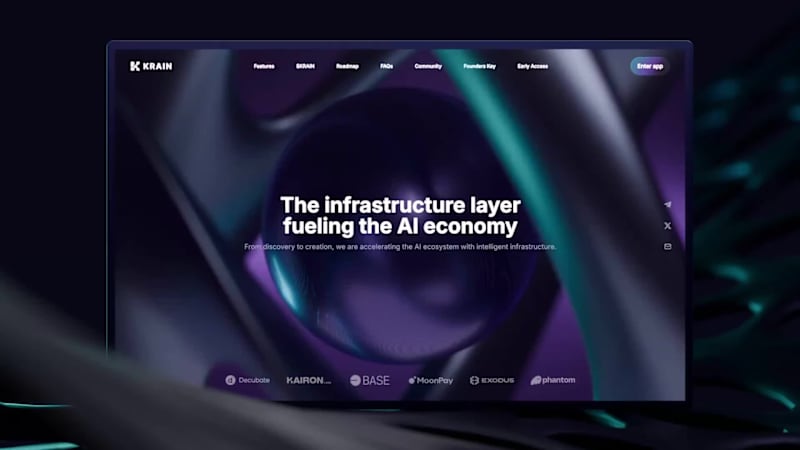 Cover image for Krain wanted a brand and platform that matched their ambitio...