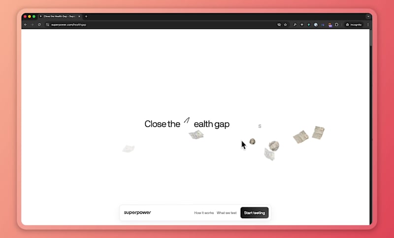 Cover image for One of my favorite landing