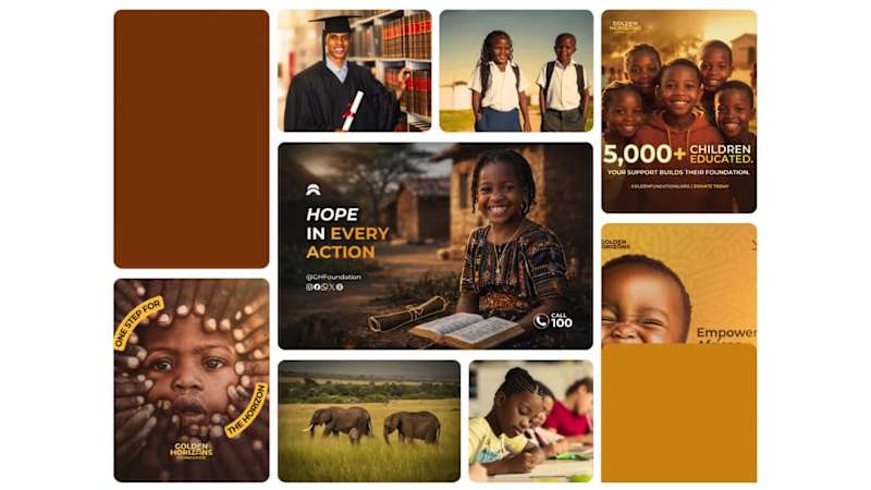 Cover image for Golden Horizon: Branding for a