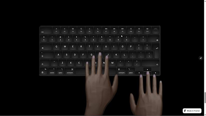 Cover image for Scroll Animation concept made in Framer.