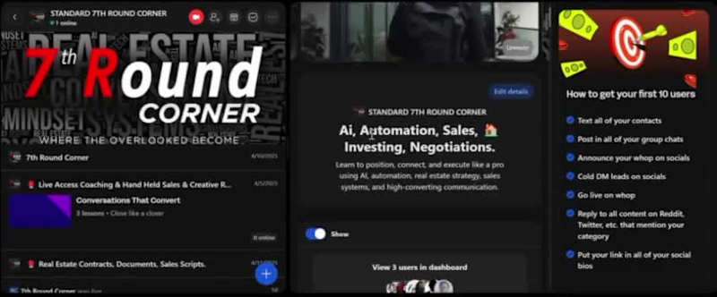 Cover image for Whop store setup for round corner