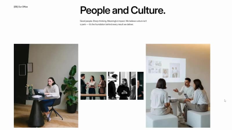 Cover image for Designed this section on about