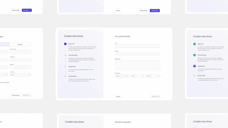 Cover image for Podcast Hosting Platform 