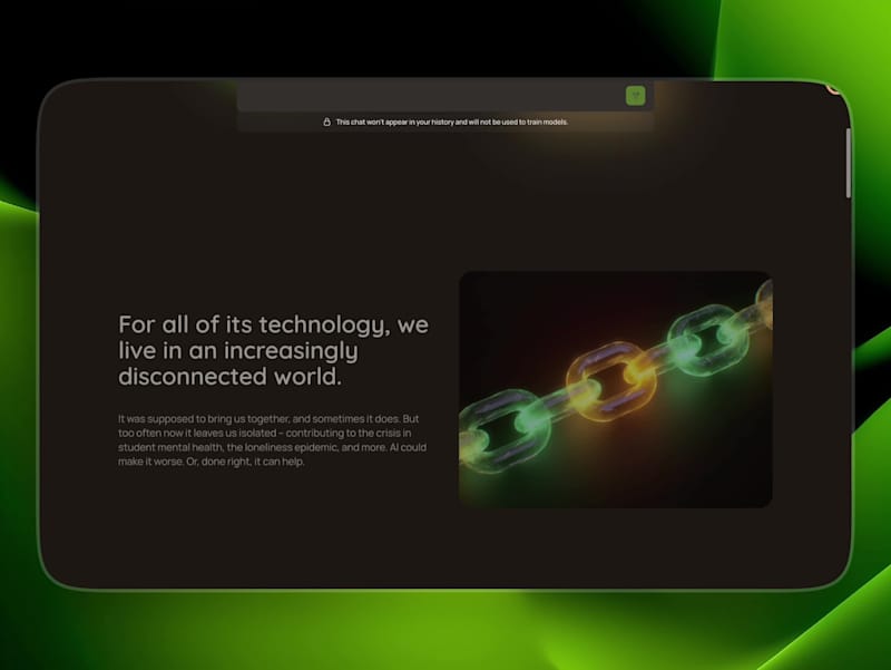 Cover image for For Blank Page, I designed and built a Framer website in bot...