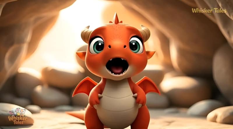 Cover image for 🐉 Little Dragon’s Big Fire A short AI-generated storytellin...