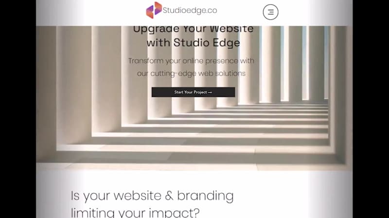 Cover image for Studio Edge | website builder