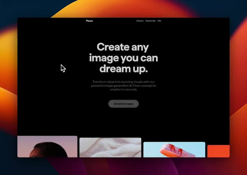 Cover image for Pixura • Create Stunning Images with AI
