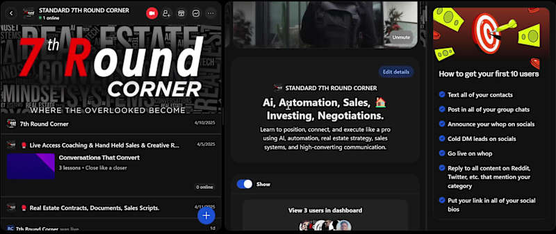 Cover image for Built and customised this Whop store — clean layout, smooth ...