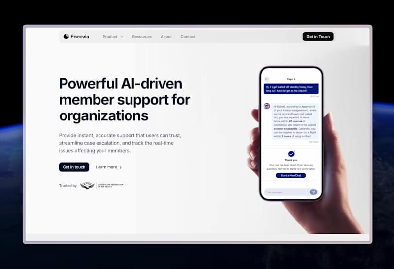 Cover image for Encevia - Instant, accurate AI