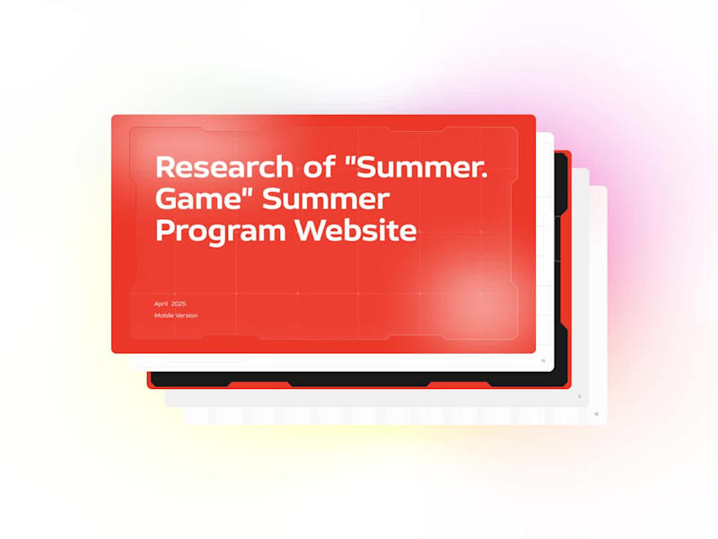 Cover image for 60-slide UX report for edtech founders: data visualization