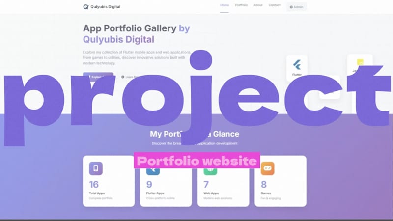 Cover image for Discover my latest mobile and web applications Check demo: h...
