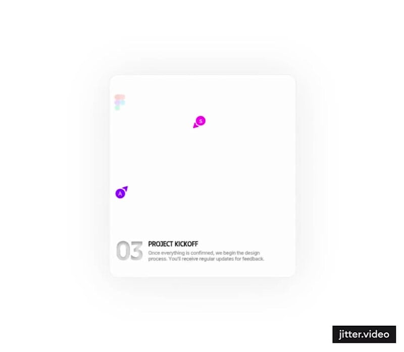 Cover image for Card animation Made with Jitter and it turns out so good .