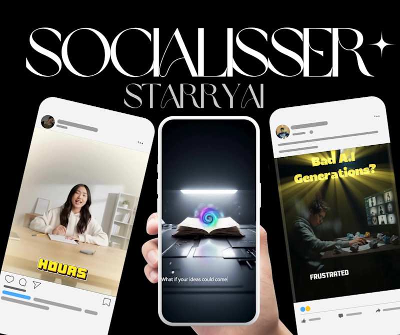 Cover image for Full AI-Generated Video Ads with Manual Editing for StarryAI