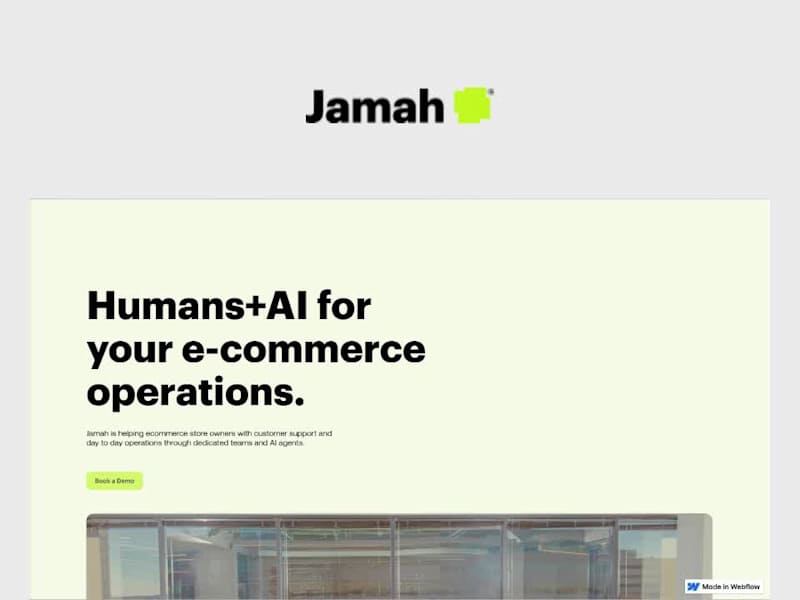 Cover image for Jamah | Web Design & Development