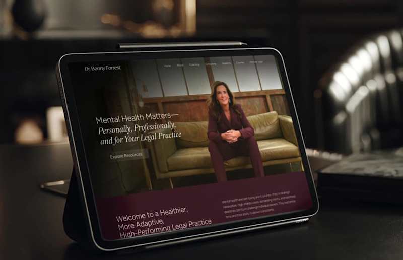 Cover image for Dr. Bonny Forrest | Branding + Kajabi Website Design