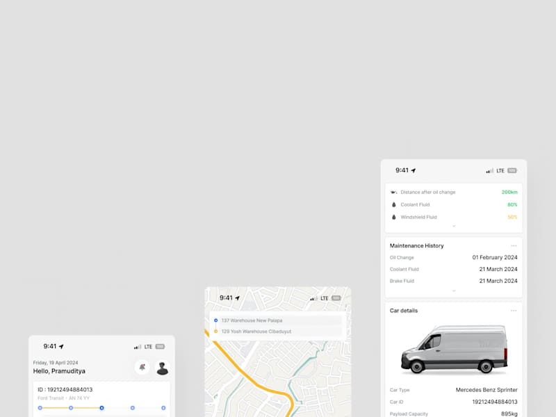 Cover image for Trukun Shipment - Mobile App Motion