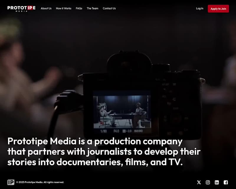 Cover image for I designed and built Prototipe Media's website and member ap...