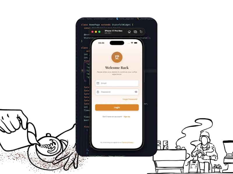 Cover image for The main focus of this project was a clean UI/UX, smooth ani...